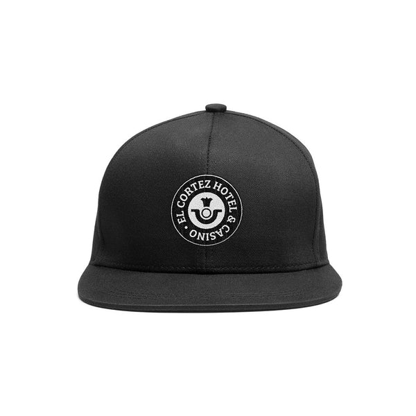 El Cortez Circle Logo Hat Black & White